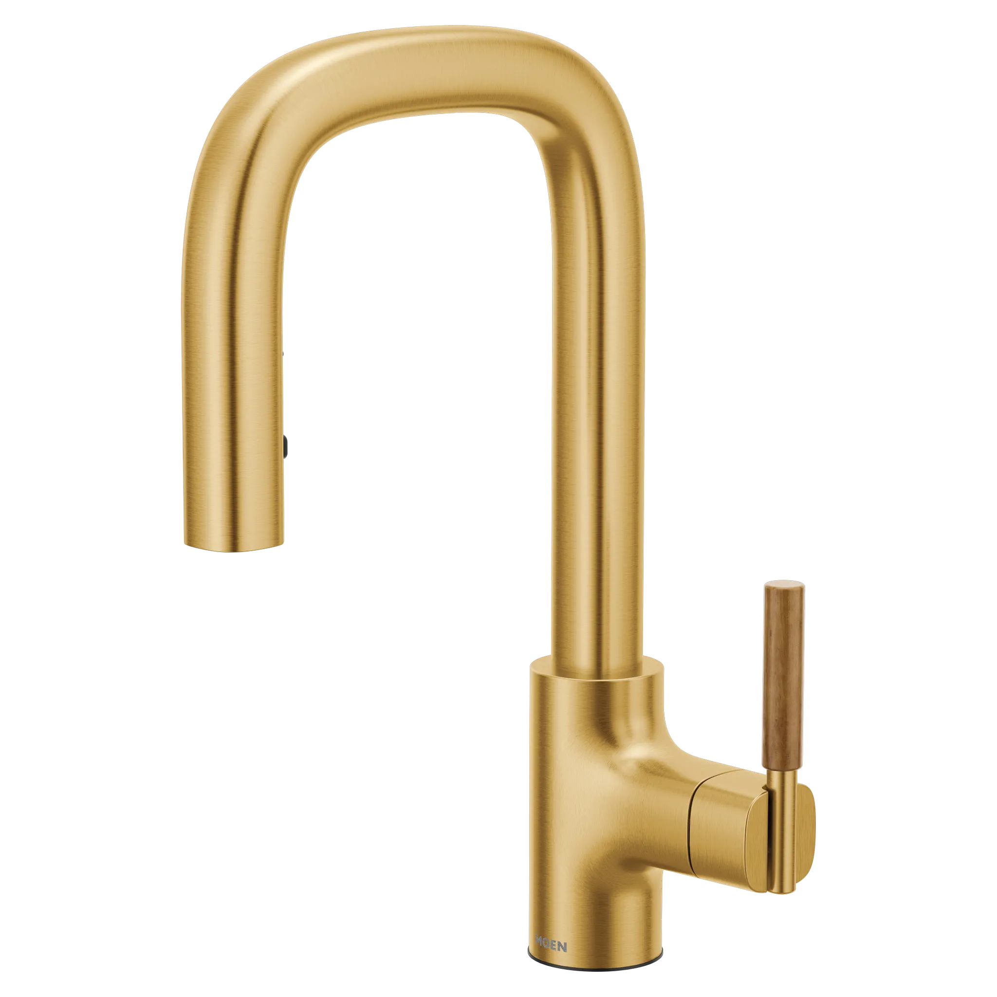 MOEN S64001BG Tenon One-Handle Pulldown Bar Faucet - Brushed Gold