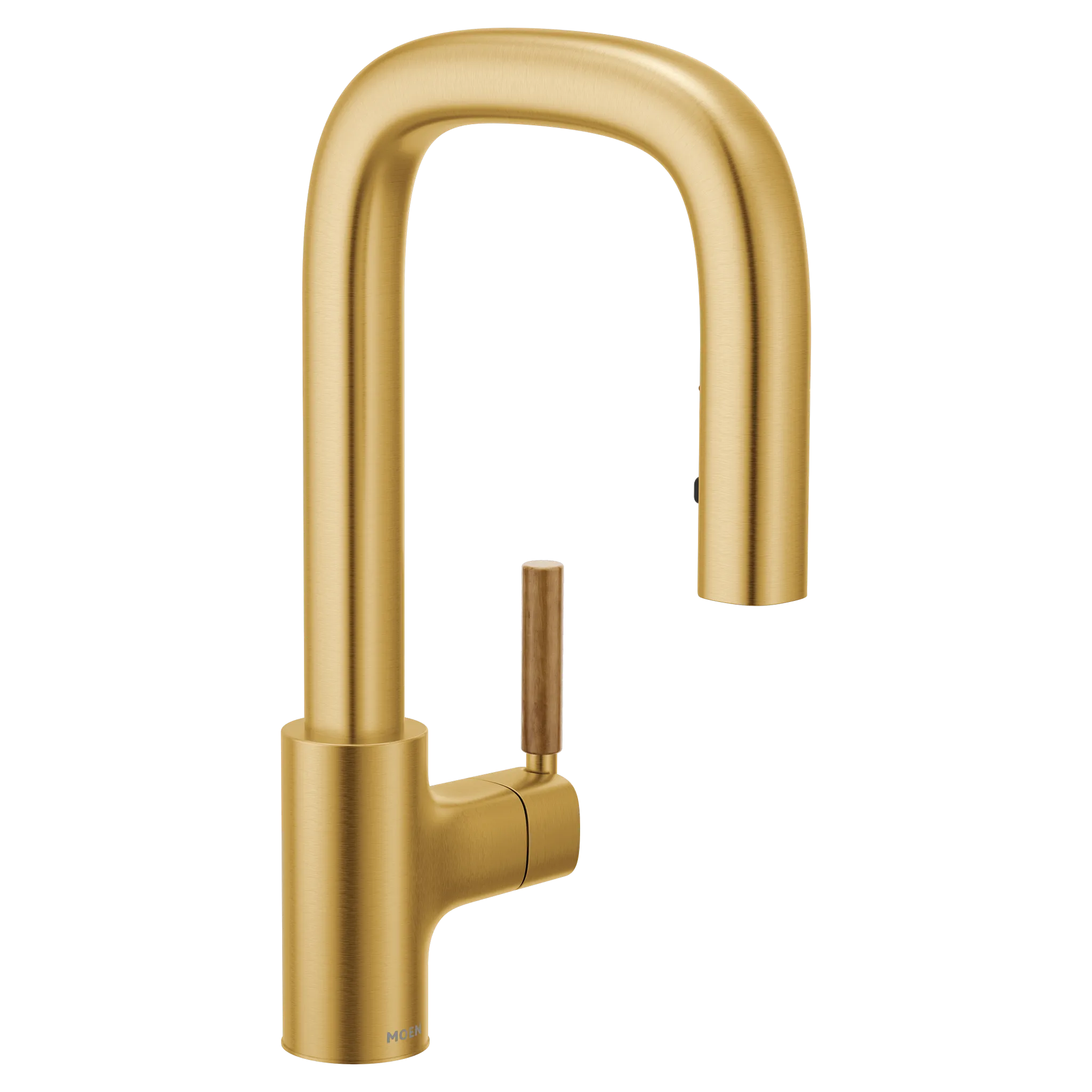 MOEN S64001BG Tenon One-Handle Pulldown Bar Faucet - Brushed Gold