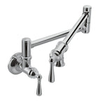 MOEN S664 Traditional Pot Filler Traditional Wall Mount Swing Arm Pot Filler - Chrome