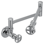 MOEN S6642C Paterson Traditional Wall Mount Swing Arm Pot Filler - Chrome