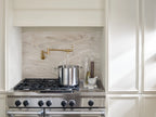 MOEN S664BG Traditional Pot Filler Traditional Wall Mount Swing Arm Pot Filler - Brushed Gold