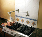 MOEN S664 Traditional Pot Filler Traditional Wall Mount Swing Arm Pot Filler - Chrome