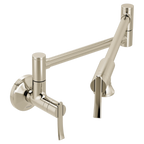 MOEN S6651NL Sinema Modern Wall Mount Swing Arm Pot Filler - Polished Nickel