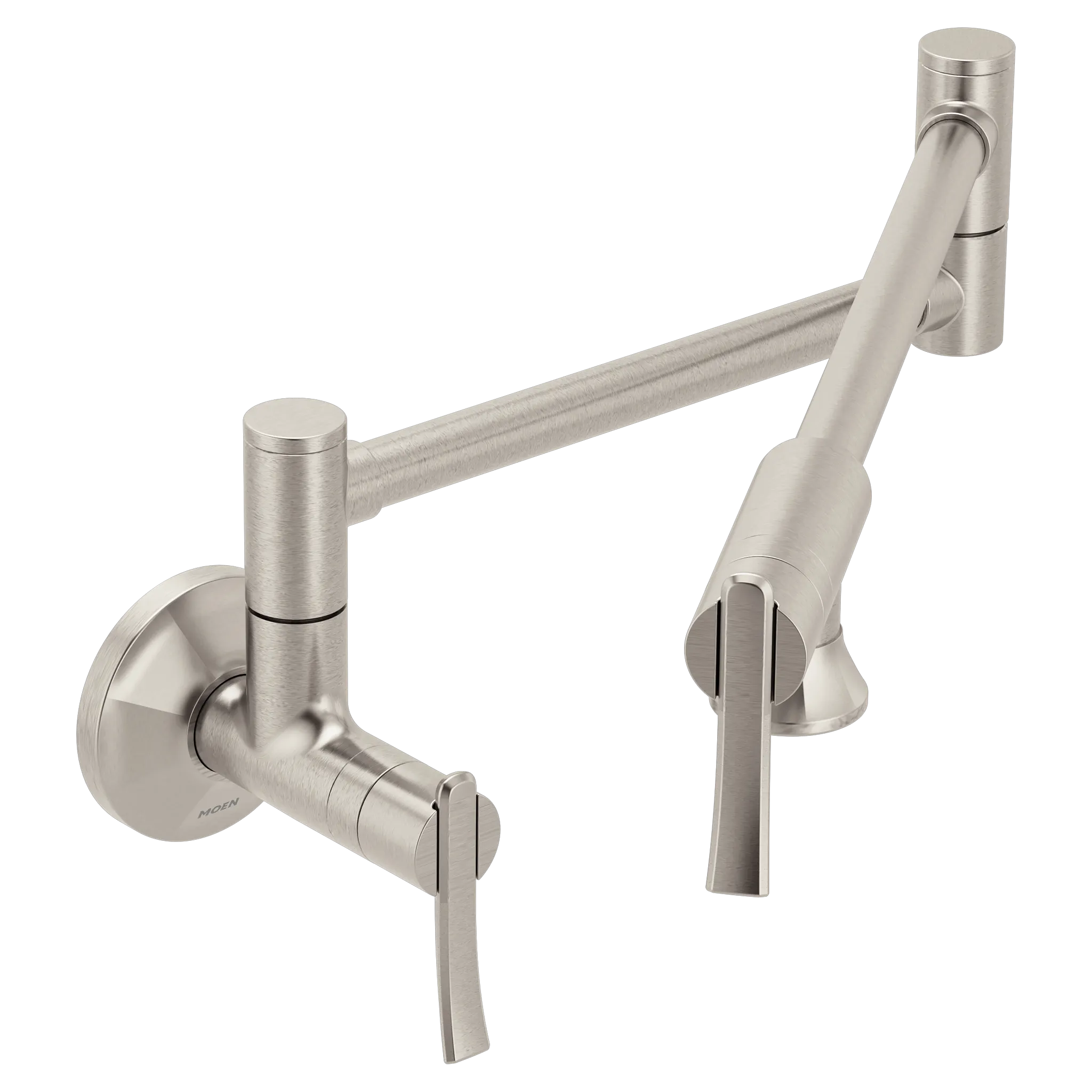 MOEN S6651SRS Sinema Modern Wall Mount Swing Arm Pot Filler - Spot Resist Stainless