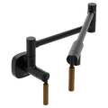 MOEN S6652BL Tenon Modern Wall Mount Swing Arm Pot Filler - Matte Black