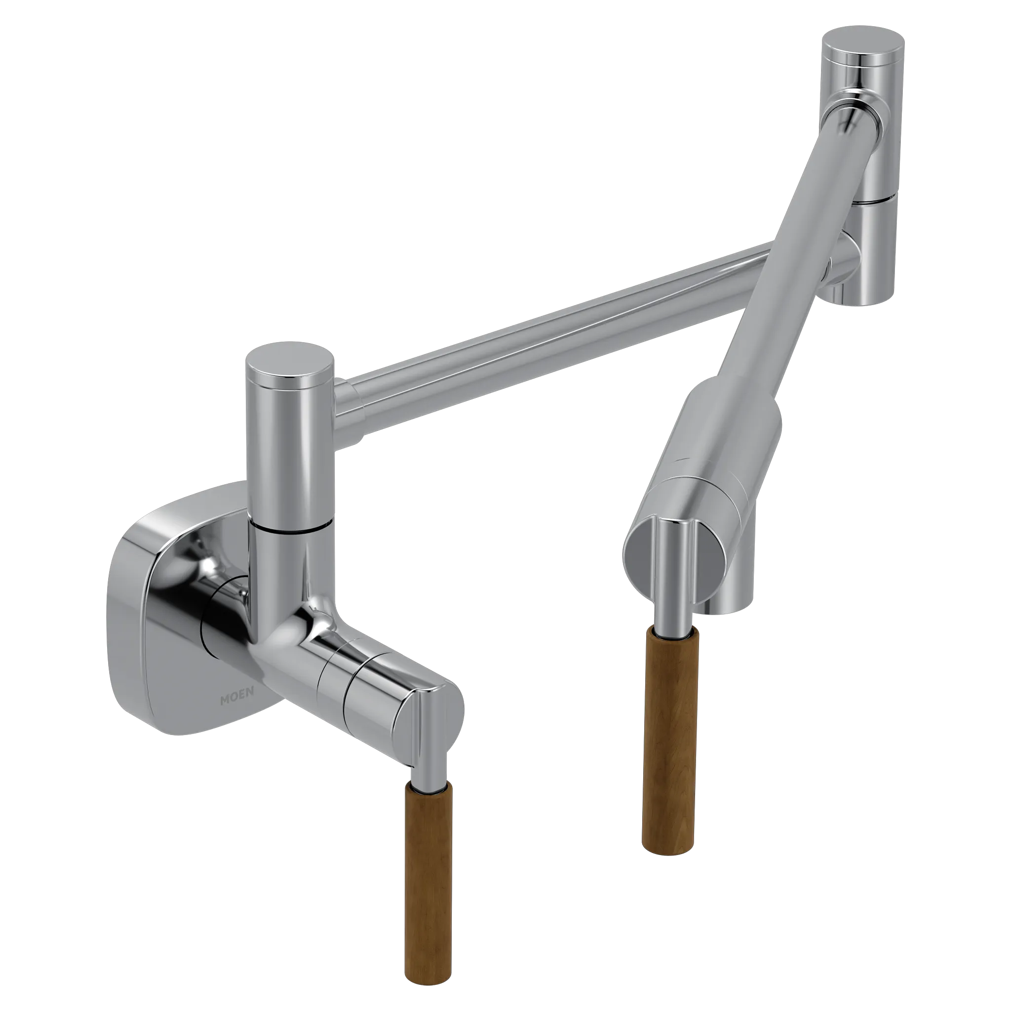 MOEN S6652C Tenon Modern Wall Mount Swing Arm Pot Filler - Chrome