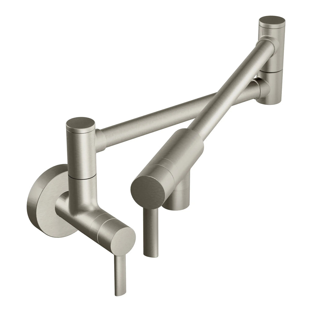 MOEN S665SRS Modern Pot Filler Modern Wall Mount Swing Arm Pot Filler - Spot Resist Stainless