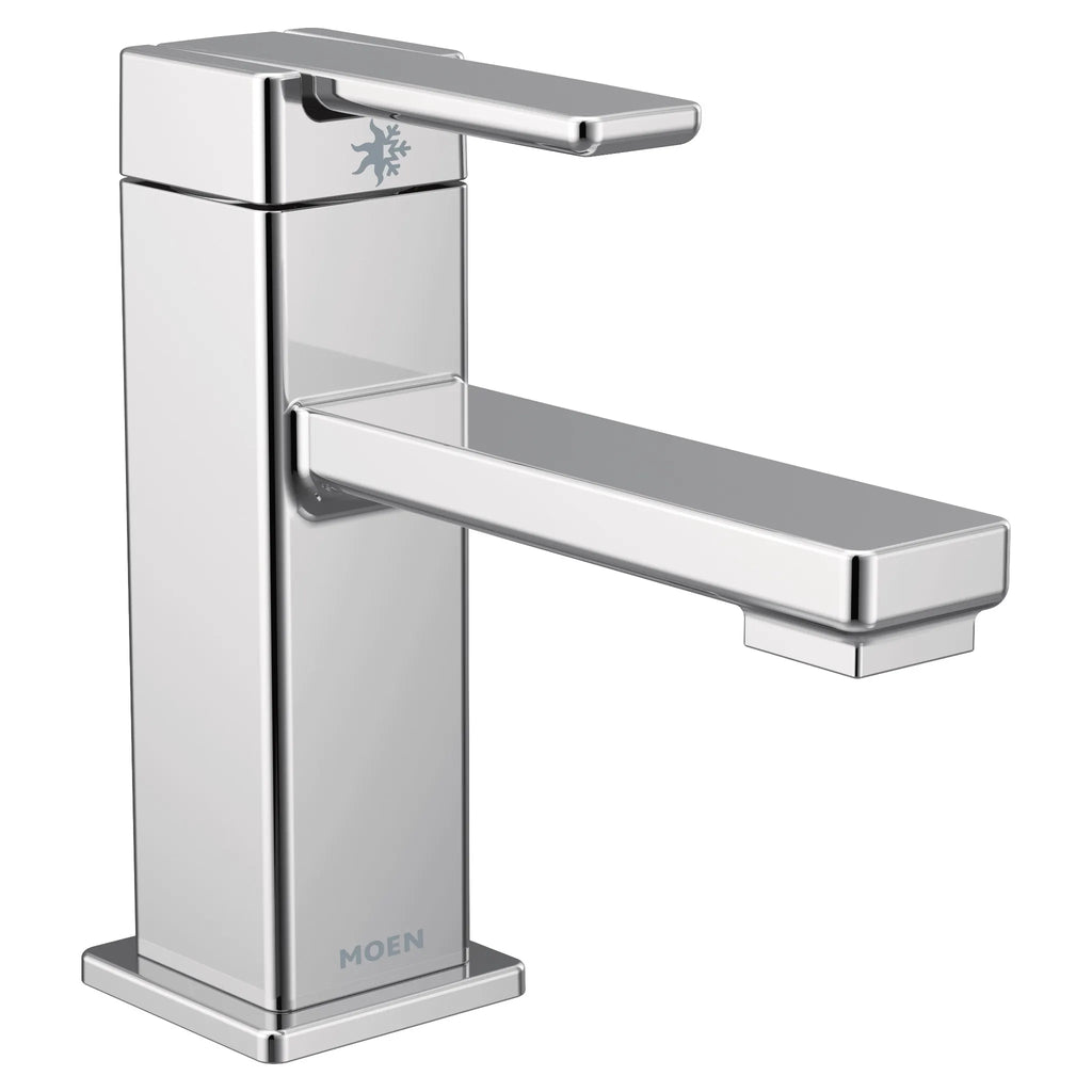 MOEN S6710 90 Degree One-Handle Bathroom Sink Faucet - Chrome