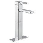 MOEN S6712 90 Degree One-Handle High Arc Vessel Bathroom Faucet - Chrome