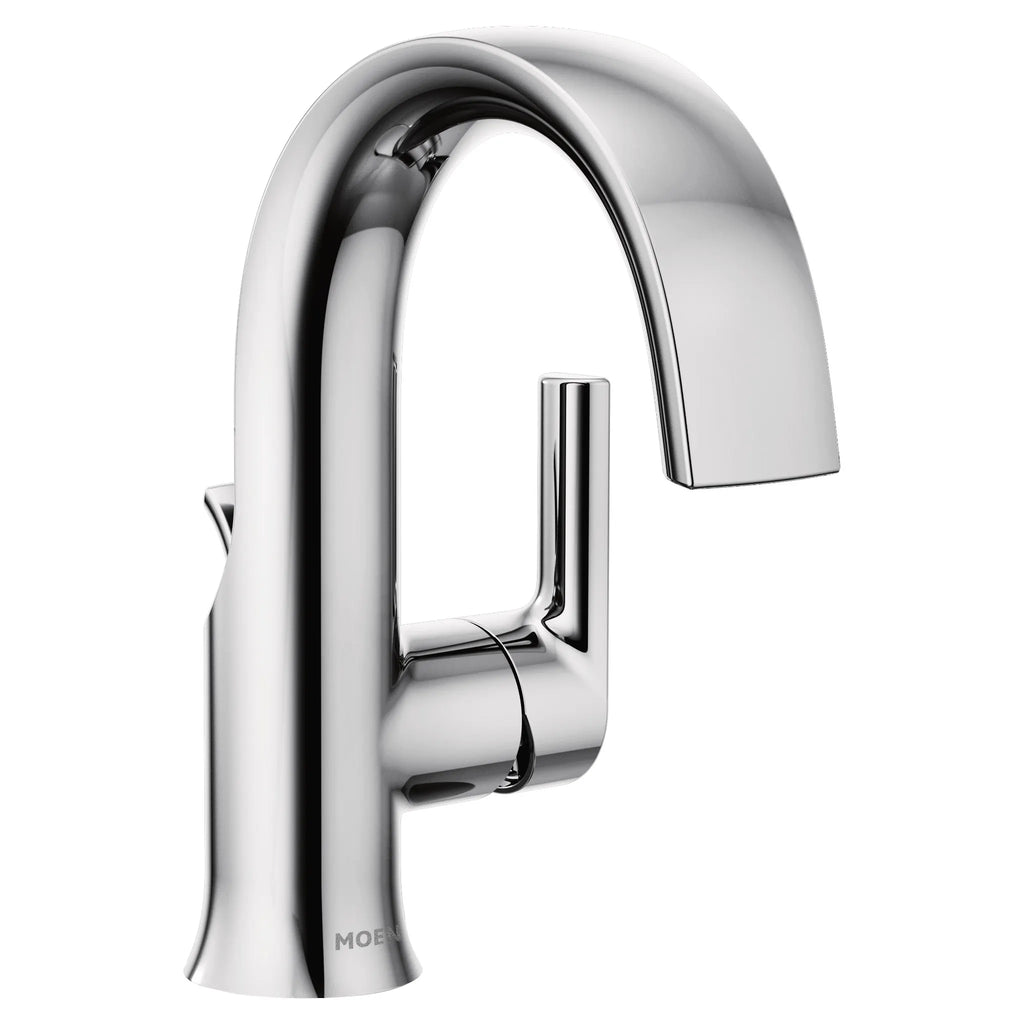 MOEN S6910 Doux One-Handle Bathroom Sink Faucet - Chrome
