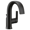 MOEN S6910BL Doux One-Handle Bathroom Sink Faucet - Matte Black