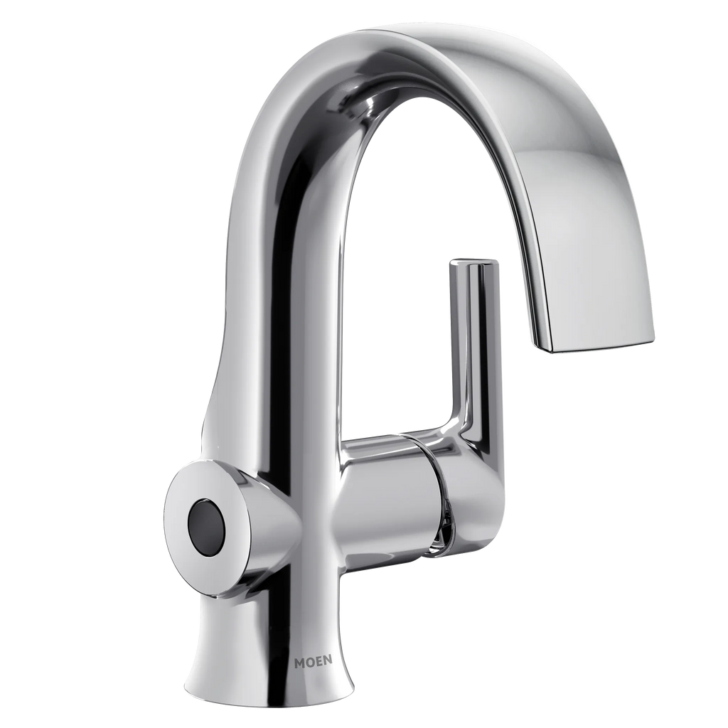 MOEN S6910EW Doux Motionsense One-Handle Touchless Bathroom Faucet - Chrome