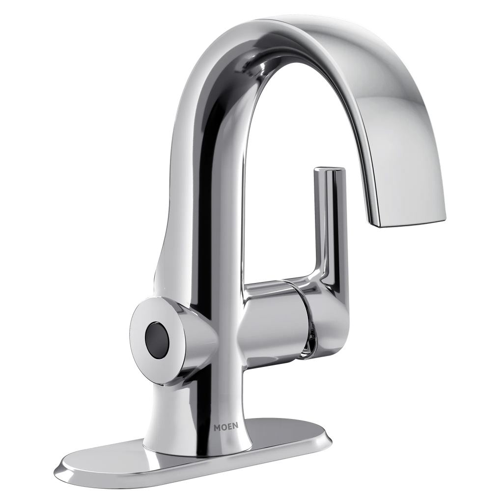 MOEN S6910EW Doux Motionsense One-Handle Touchless Bathroom Faucet - Chrome