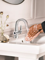 MOEN S6910EW Doux Motionsense One-Handle Touchless Bathroom Faucet - Chrome