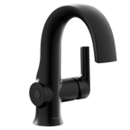 MOEN S6910EWBL Doux Motionsense One-Handle Touchless Bathroom Faucet - Matte Black