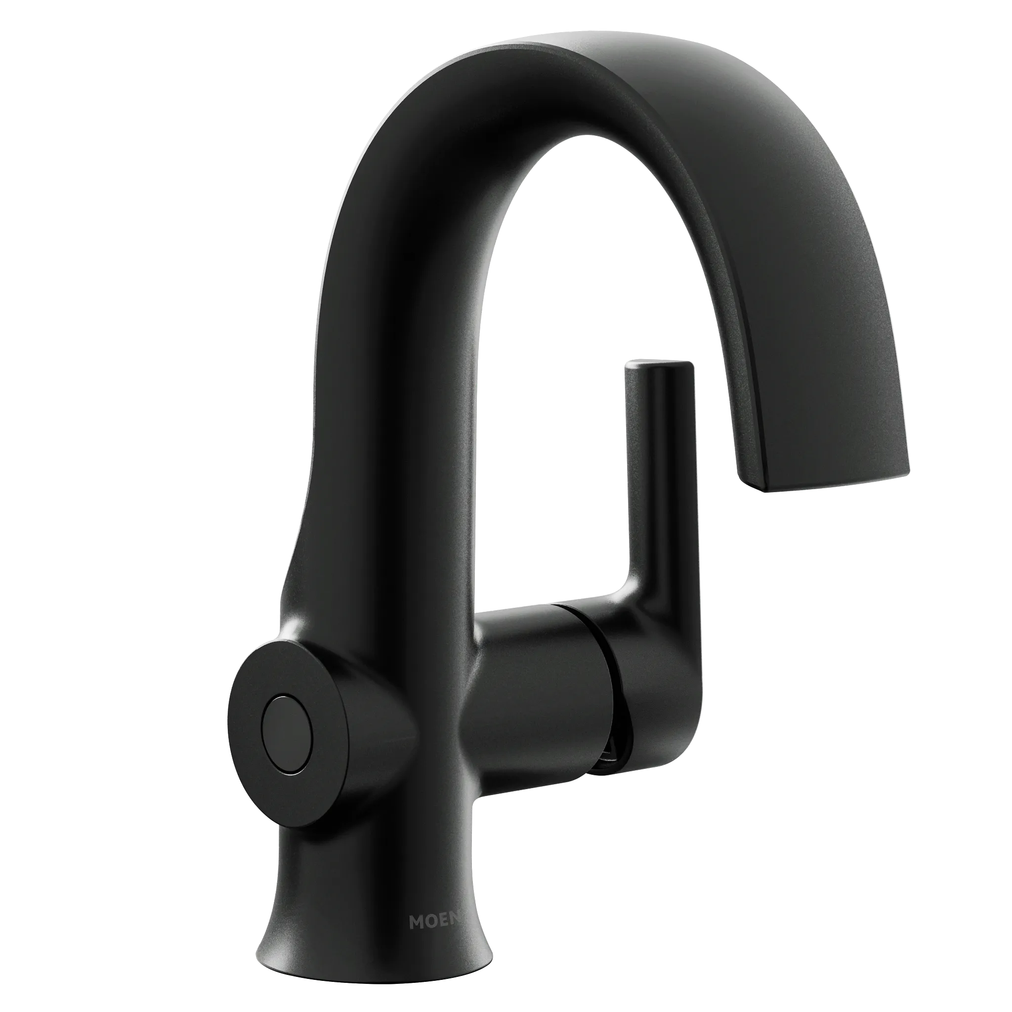 MOEN S6910EWBL Doux Motionsense One-Handle Touchless Bathroom Faucet - Matte Black