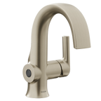 MOEN S6910EWBN Doux Motionsense One-Handle Touchless Bathroom Faucet - Brushed Nickel