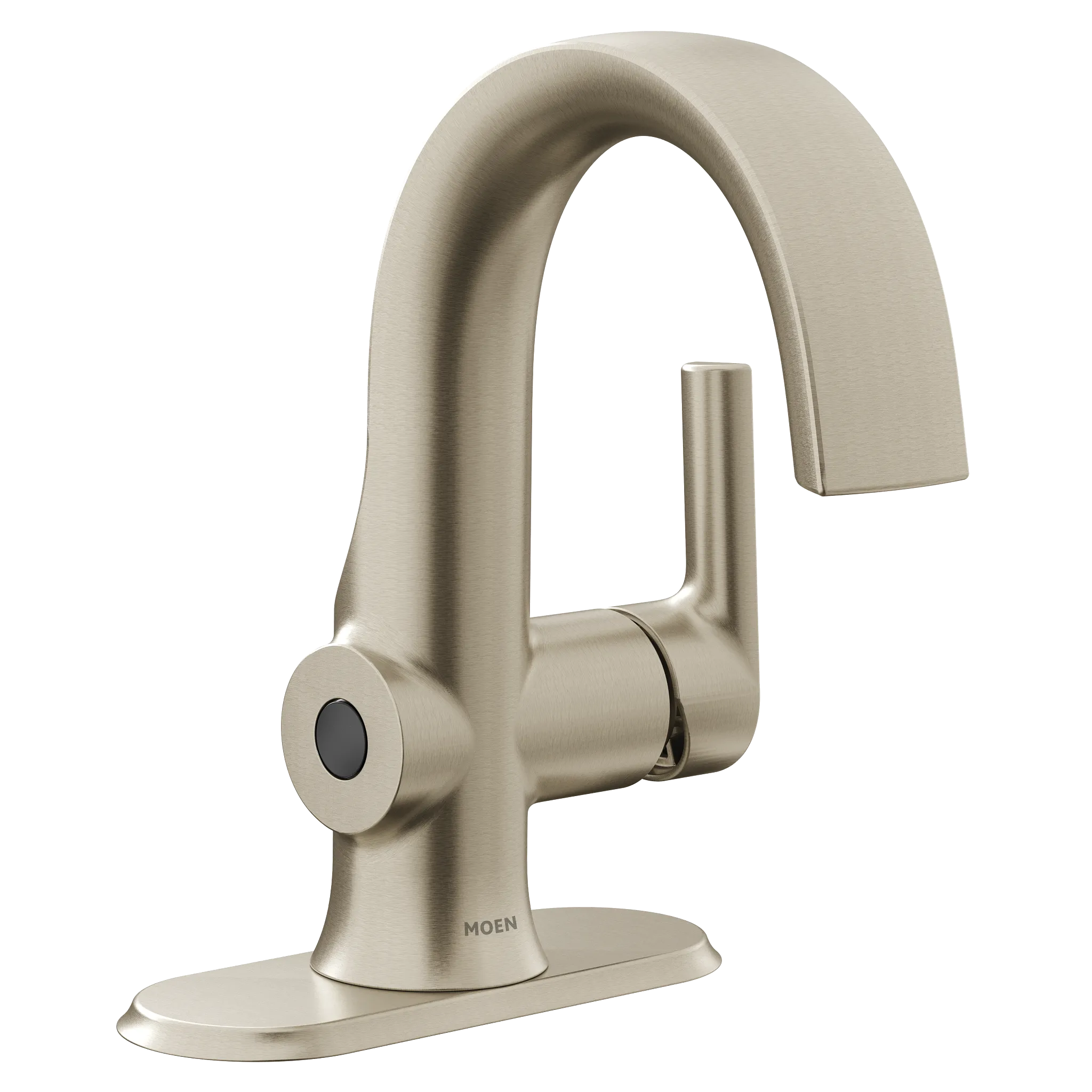 MOEN S6910EWBN Doux Motionsense One-Handle Touchless Bathroom Faucet - Brushed Nickel