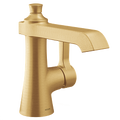 MOEN S6981BG Flara One-Handle Bathroom Sink Faucet - Brushed Gold