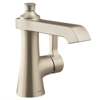 MOEN S6981BN Flara One-Handle Bathroom Sink Faucet - Brushed Nickel