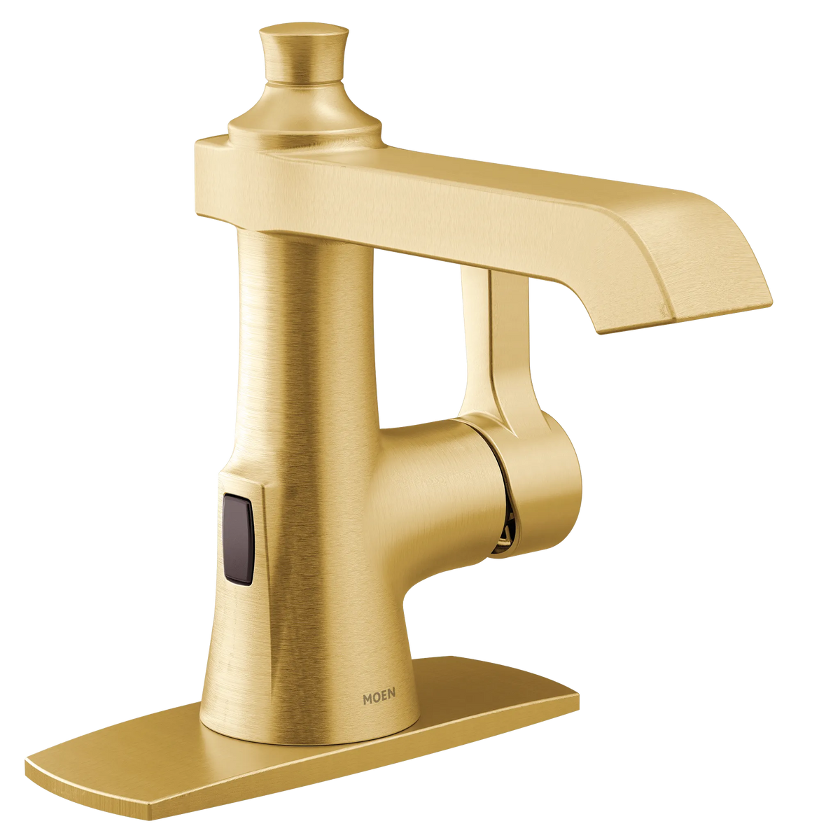 MOEN S6981EWBG Flara Motionsense One-Handle Touchless Bathroom Faucet - Brushed Gold