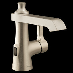 MOEN S6981EWBN Flara  One-Handle Bathroom Faucet In Brushed Nickel