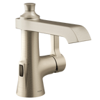 MOEN S6981EWBN Flara Motionsense One-Handle Touchless Bathroom Faucet - Brushed Nickel