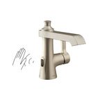 MOEN S6981EWBN Flara Motionsense One-Handle Touchless Bathroom Faucet - Brushed Nickel