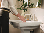 MOEN S6981EWNL Flara Motionsense One-Handle Touchless Bathroom Faucet - Polished Nickel
