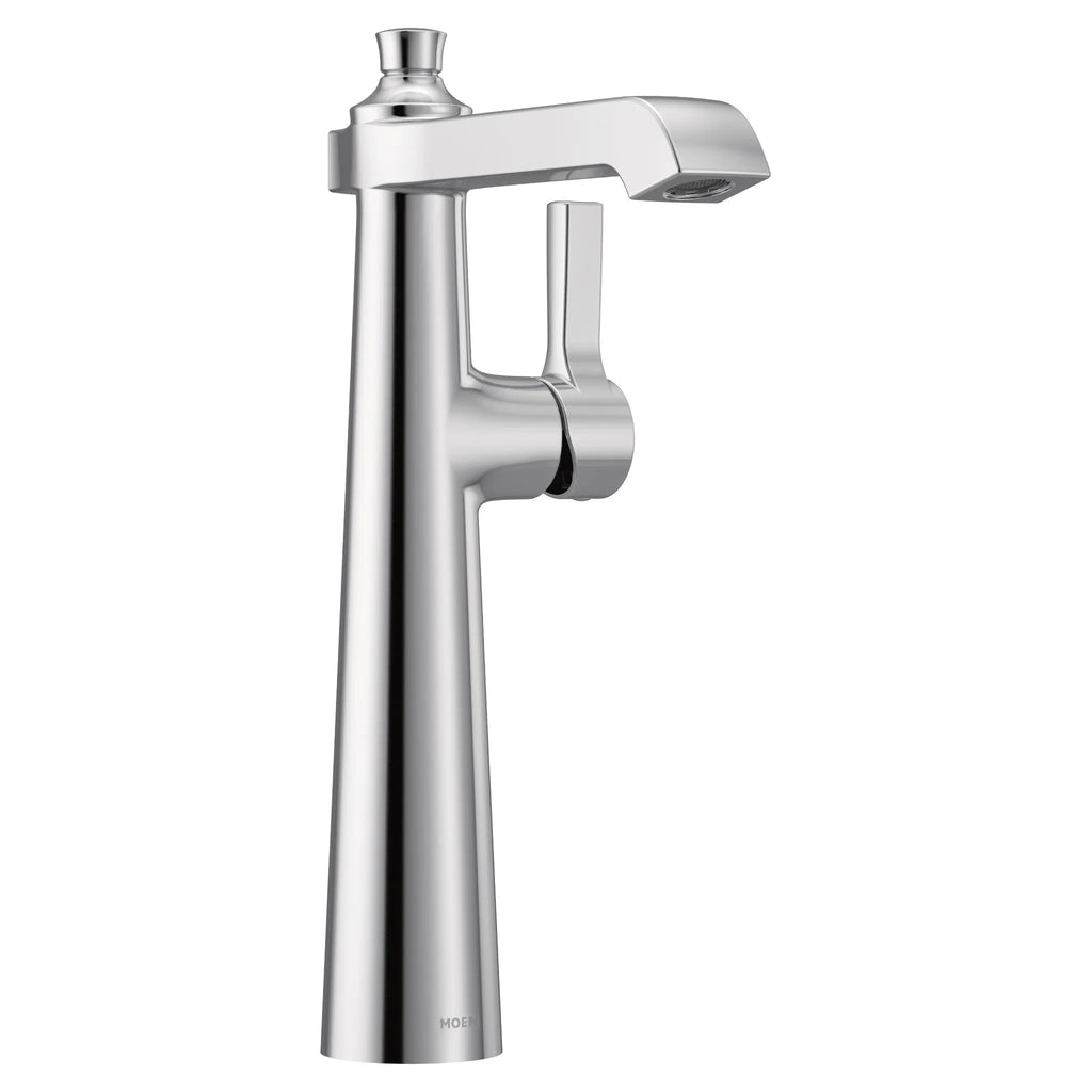 MOEN S6982 Flara One-Handle High Arc Bathroom Faucet - Chrome