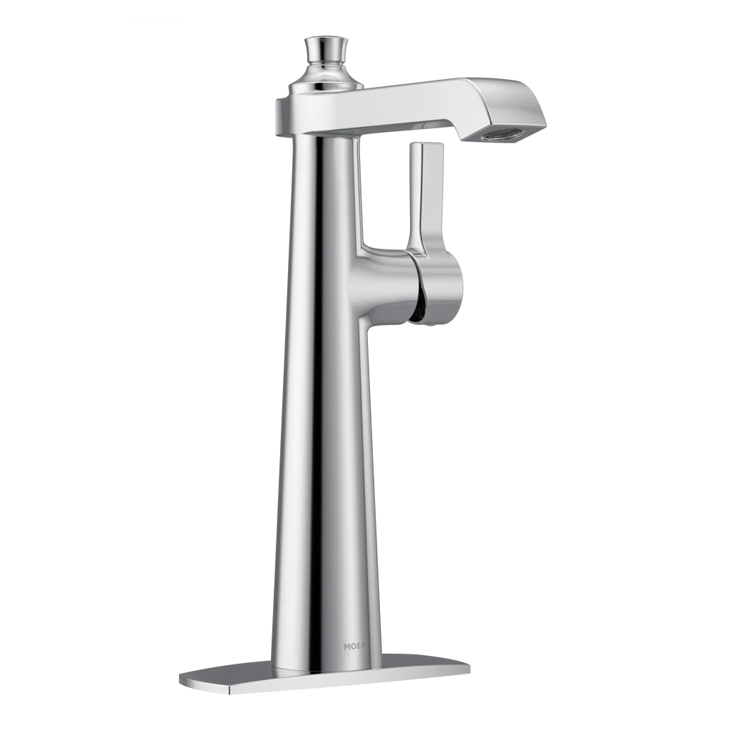 MOEN S6982 Flara One-Handle High Arc Bathroom Faucet - Chrome