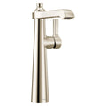 MOEN S6982NL Flara One-Handle High Arc Bathroom Faucet - Polished Nickel