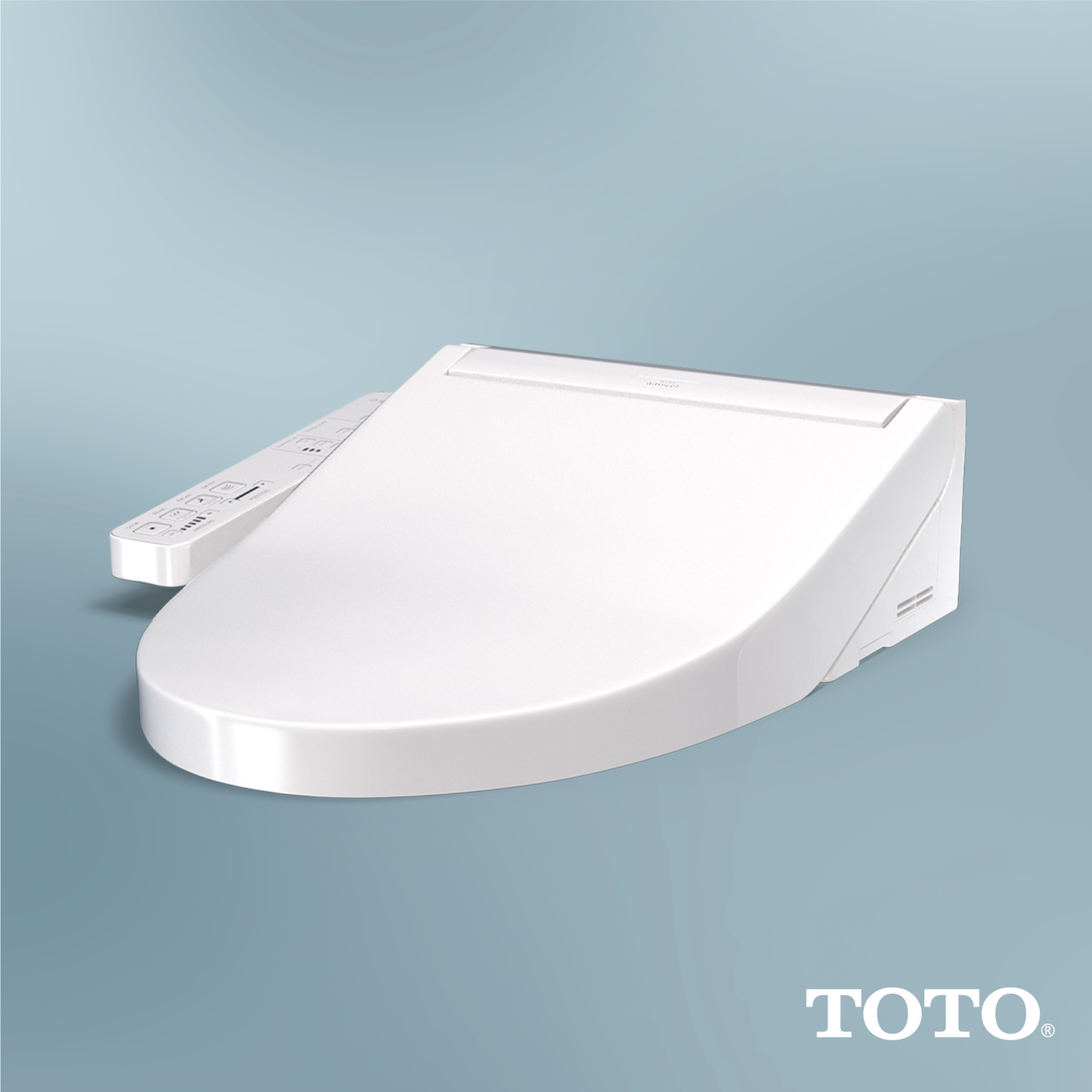 TOTO SW3024#01 WASHLET KC2 Electronic Bidet Toilet Seat with Heated Seat and SoftClose Lid , Cotton White