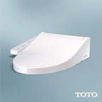 TOTO SW3024#01 Washlet Kc2 Electronic Bidet Toilet Seat With Heated Seat And Softclose Lid - Cotton White
