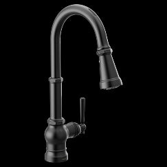 MOEN S72003EV2BL Paterson  One-Handle Pulldown Kitchen Faucet In Matte Black