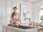 MOEN S5510BG Sip Traditional One-Handle High Arc Beverage Faucet - Brushed Gold