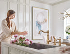 MOEN S5510BG Sip Traditional One-Handle High Arc Beverage Faucet - Brushed Gold
