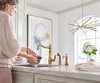 MOEN S5510BG Sip Traditional One-Handle High Arc Beverage Faucet - Brushed Gold