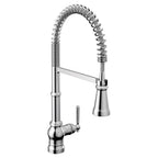 MOEN S72103 Paterson One-Handle Pre-Rinse Spring Pulldown Kitchen Faucet - Chrome