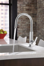 MOEN S72308 Sto One-Handle High Arc Pulldown Kitchen Faucet - Chrome