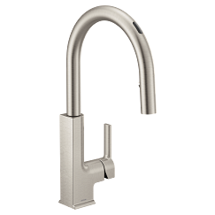MOEN S72308EVSRS Sto Stō Smart Kitchen One-Handle High Arc Pulldown Kitchen Faucet - Spot Resist Stainless