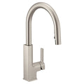 MOEN S72308SRS Sto One-Handle High Arc Pulldown Kitchen Faucet - Spot Resist Stainless