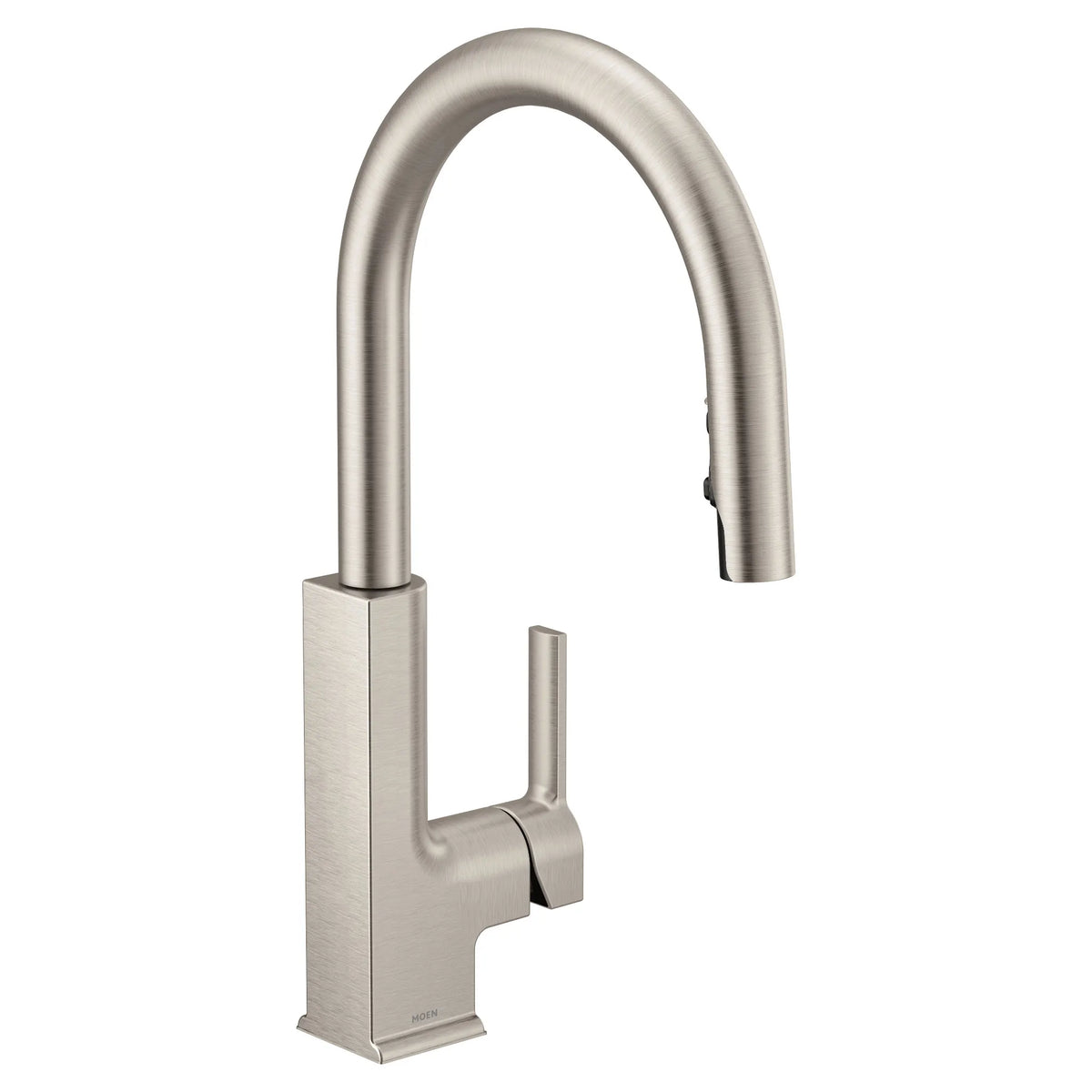 MOEN S72308SRS Sto One-Handle High Arc Pulldown Kitchen Faucet - Spot Resist Stainless