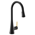 MOEN S7235EV2BL Sinema Motion Control Smart Pulldown Touchless Kitchen Faucet - Matte Black