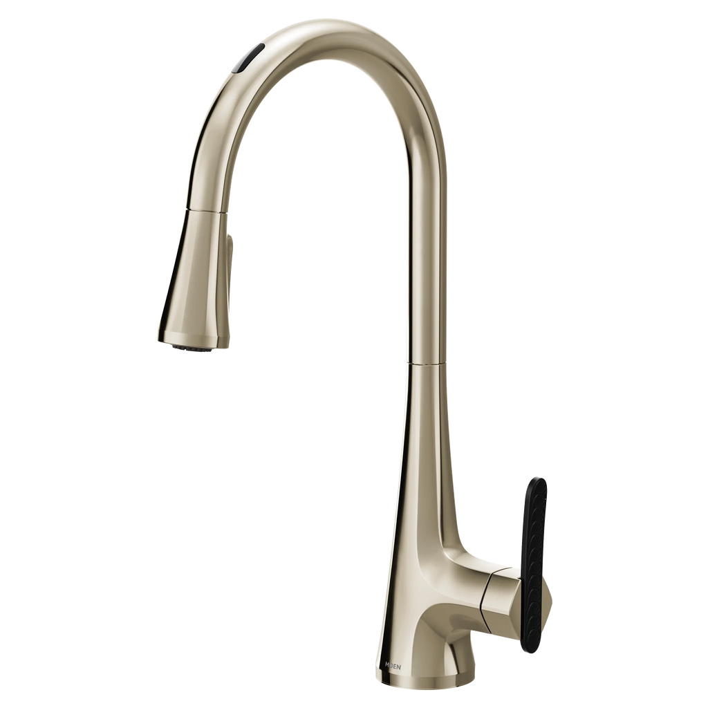 MOEN S7235EV2NL Sinema Motion Control Smart Pulldown Touchless Kitchen Faucet - Polished Nickel