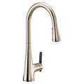 MOEN S7235NL Sinema One-Handle High Arc Pulldown Kitchen Faucet - Polished Nickel