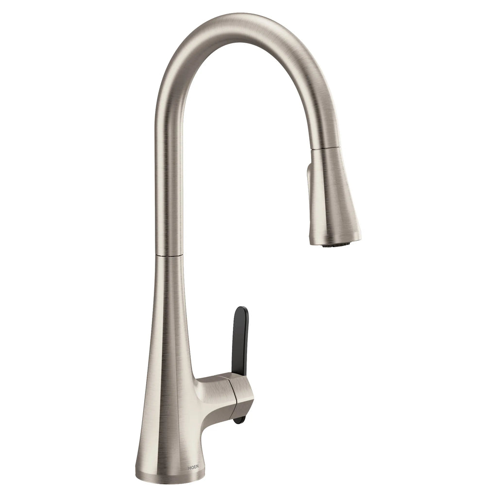MOEN S7235SRS Sinema One-Handle High Arc Pulldown Kitchen Faucet - Spot Resist Stainless