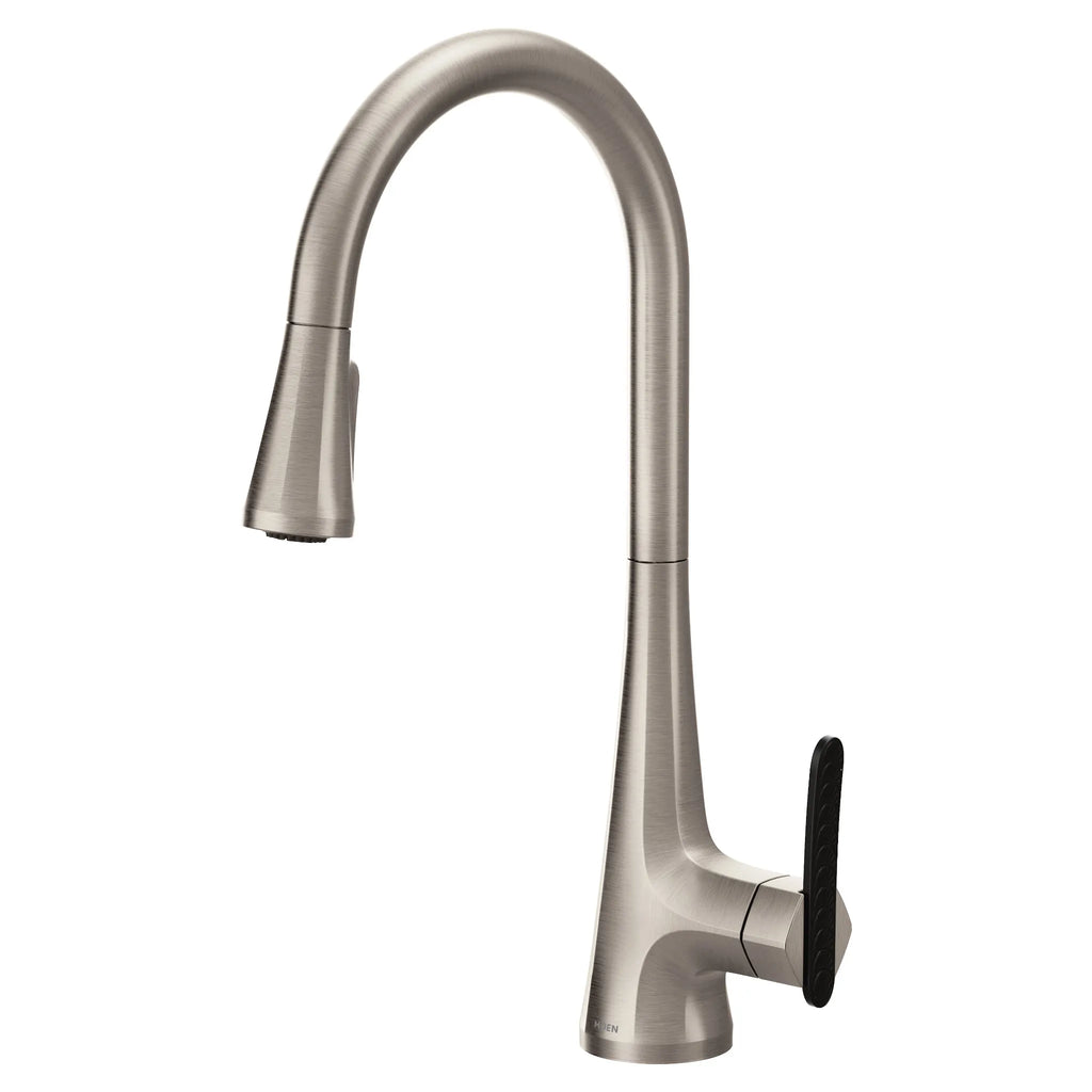 MOEN S7235SRS Sinema One-Handle High Arc Pulldown Kitchen Faucet - Spot Resist Stainless