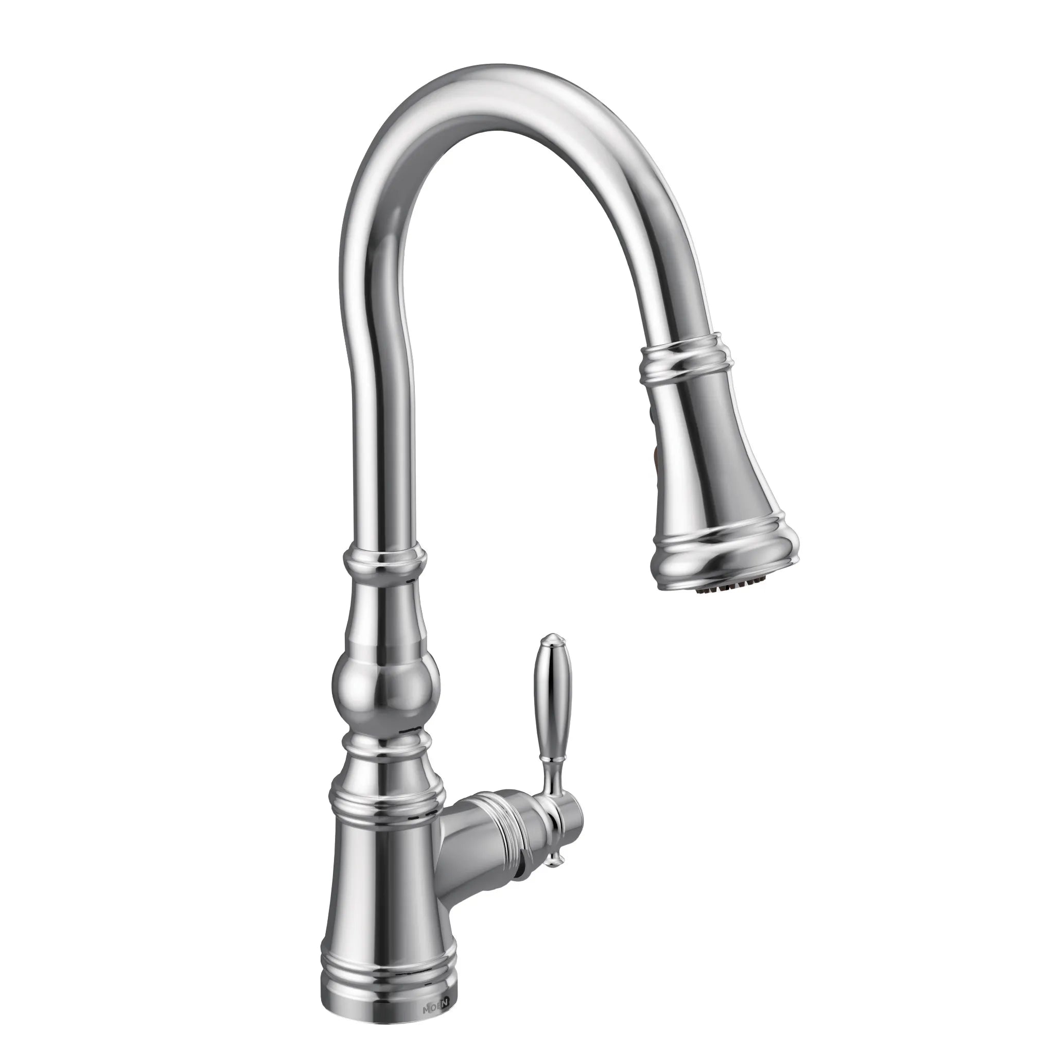 MOEN S73004 Weymouth One-Handle High Arc Pulldown Kitchen Faucet - Chrome