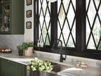 MOEN S73004BL Weymouth One-Handle High Arc Pulldown Kitchen Faucet - Matte Black